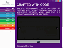 Tablet Screenshot of jadewits.com